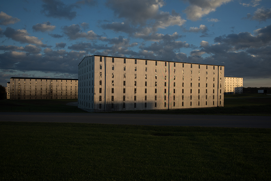 Heaven Hill main campus rickhouses in Bardstown